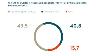 Grafik zum Themenbereich "Hochschulentwicklung"