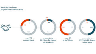 Anzahl der Forschungskooperationen mit Hochschulen (Grafik)