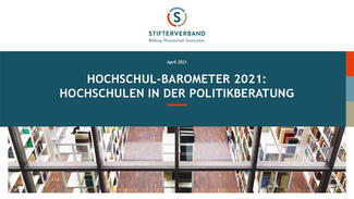 Hochschulen in der Politikberatung (Cover)