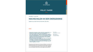 Hochschulen in der Energiekrise (Cover)